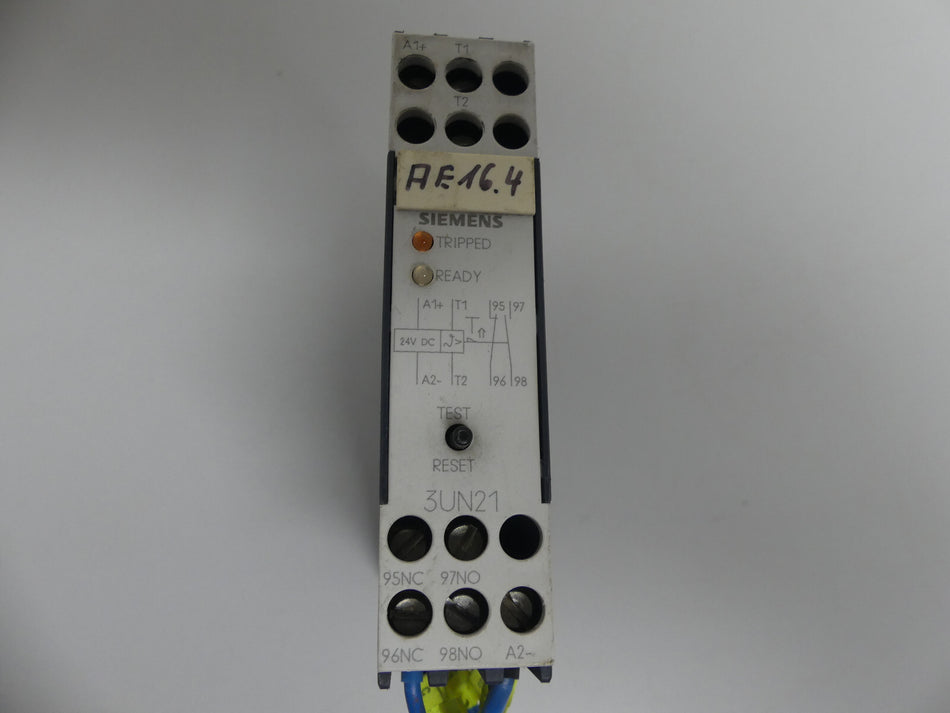 Siemens 3UN2110-0AB4 Kaltleiter-Auslösegerät