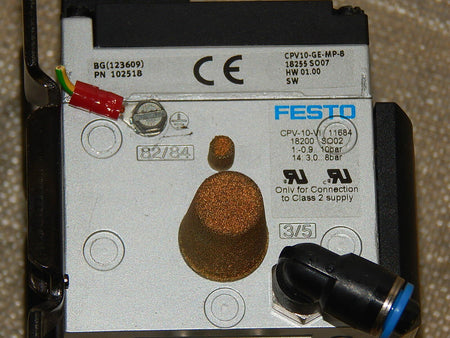  FESTO CPV-10-VI 18200 /CPV10-GE-MP-8 Ventilinsel  s.Bilder used