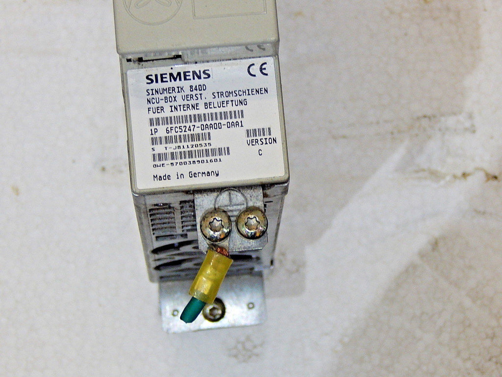 Siemens Sinumerik NCU Box 6FC5247-0AA00-0AA1 Used