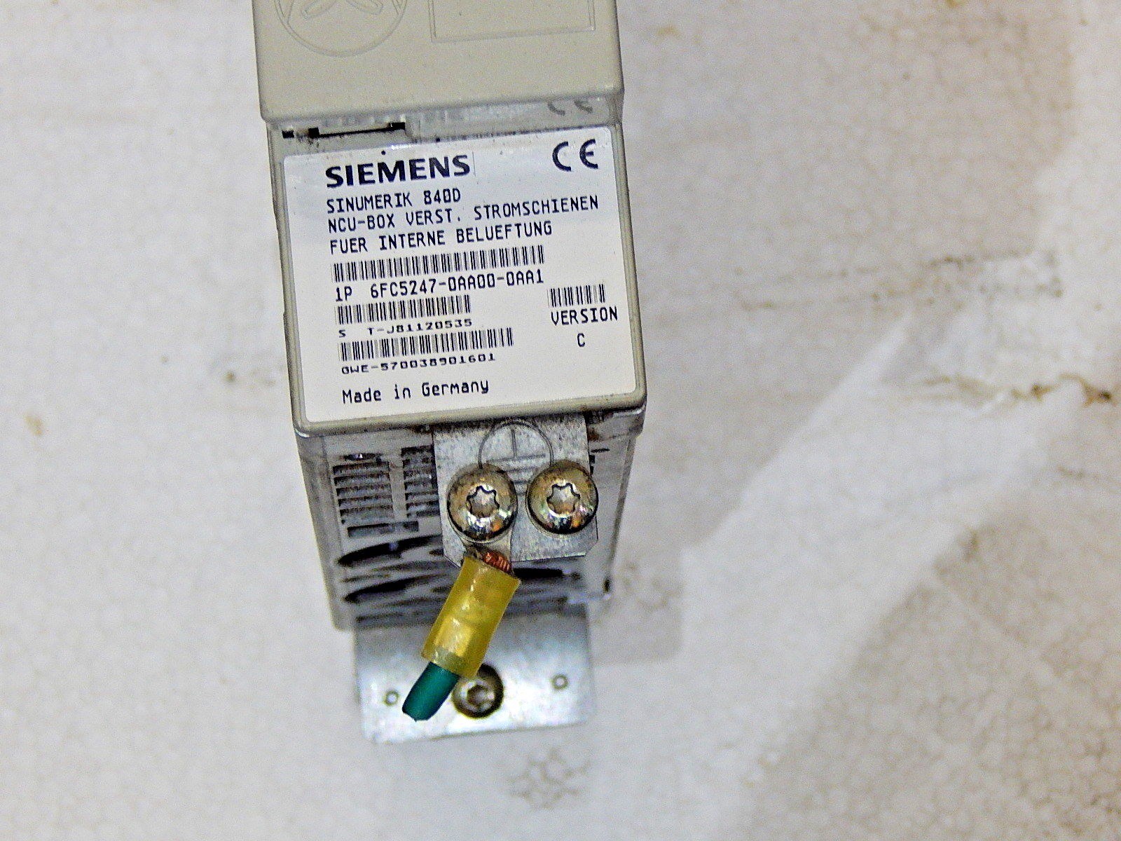 Siemens Sinumerik NCU Box 6FC5247-0AA00-0AA1 Used