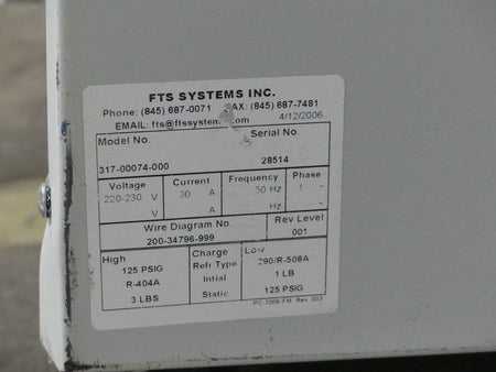 ThermoJet FTS SYSTEMS