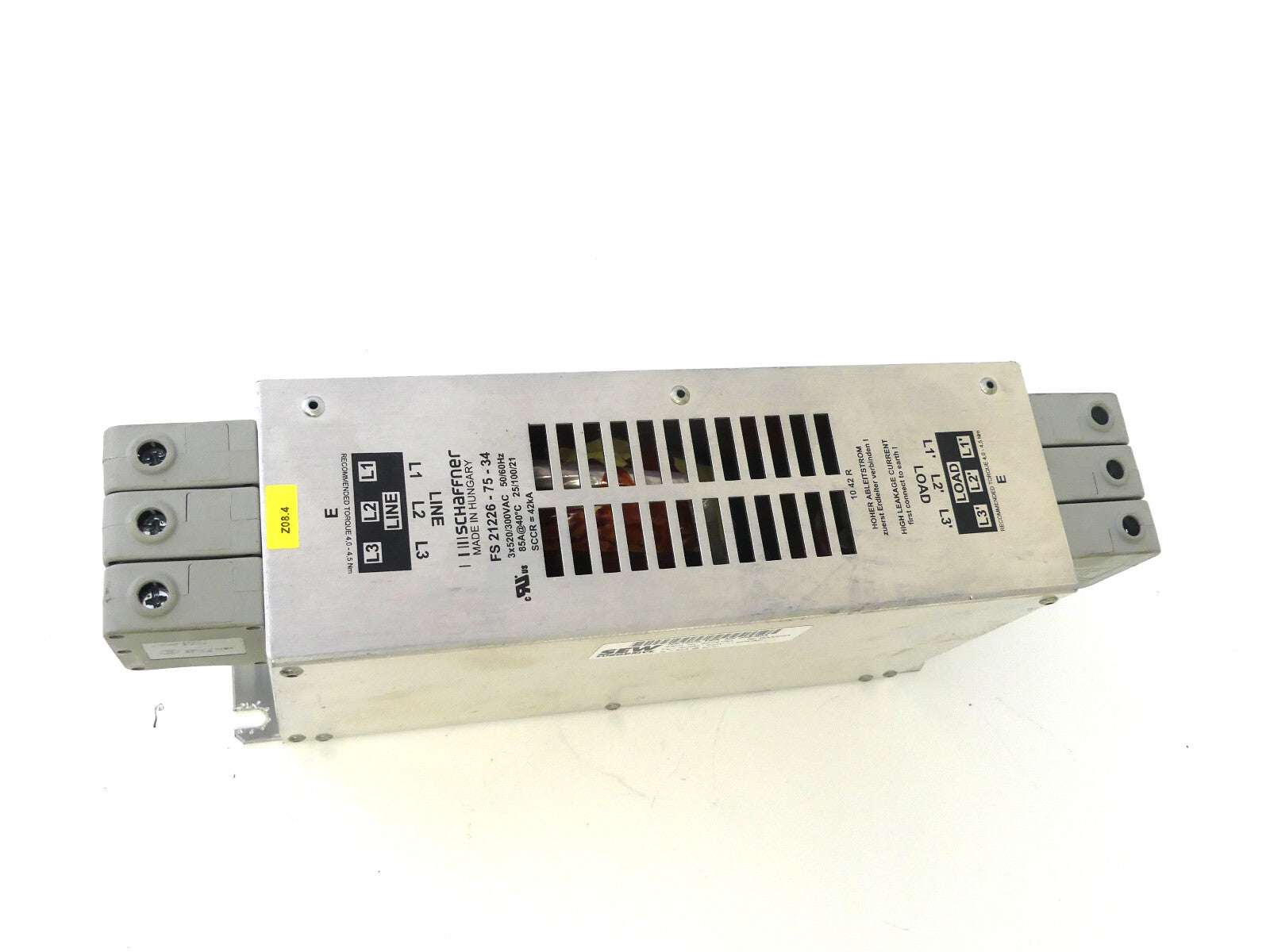 SEW EURODRIVE NETZFILTER BLOCK NF 085-503