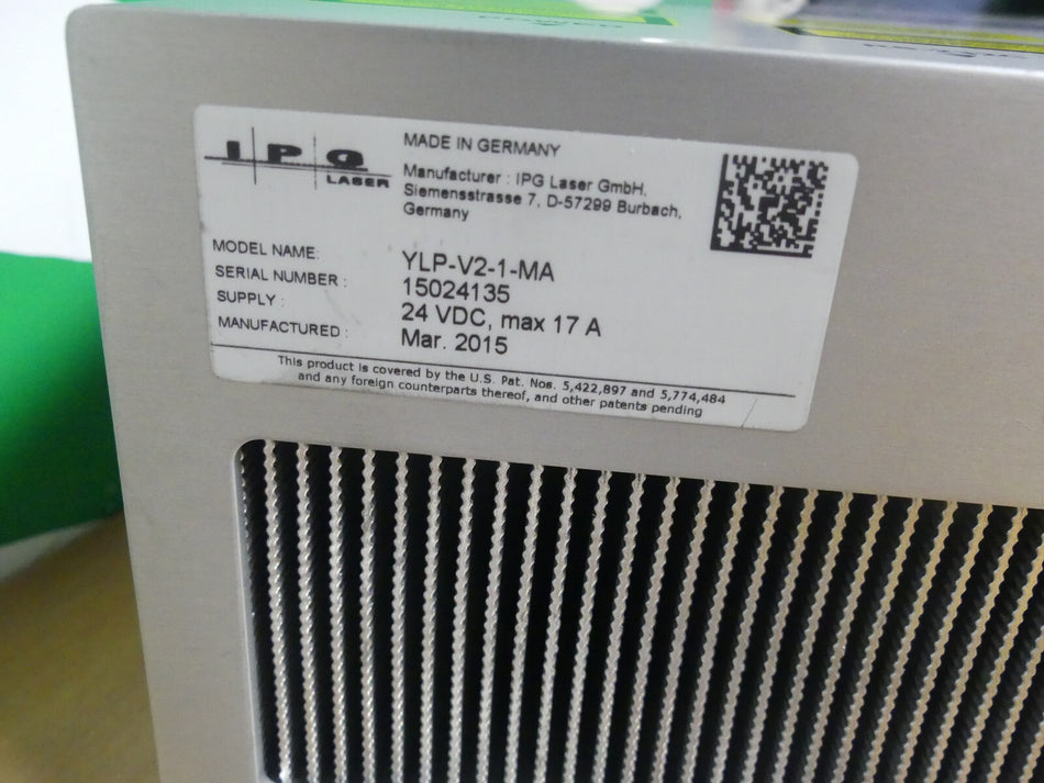 IPG Laser PHOTONICS YLP-V2-1-MA