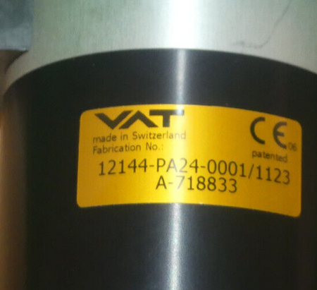 VAT  12144-PA24-0001/1123A-718833  Vakuum-Schieber