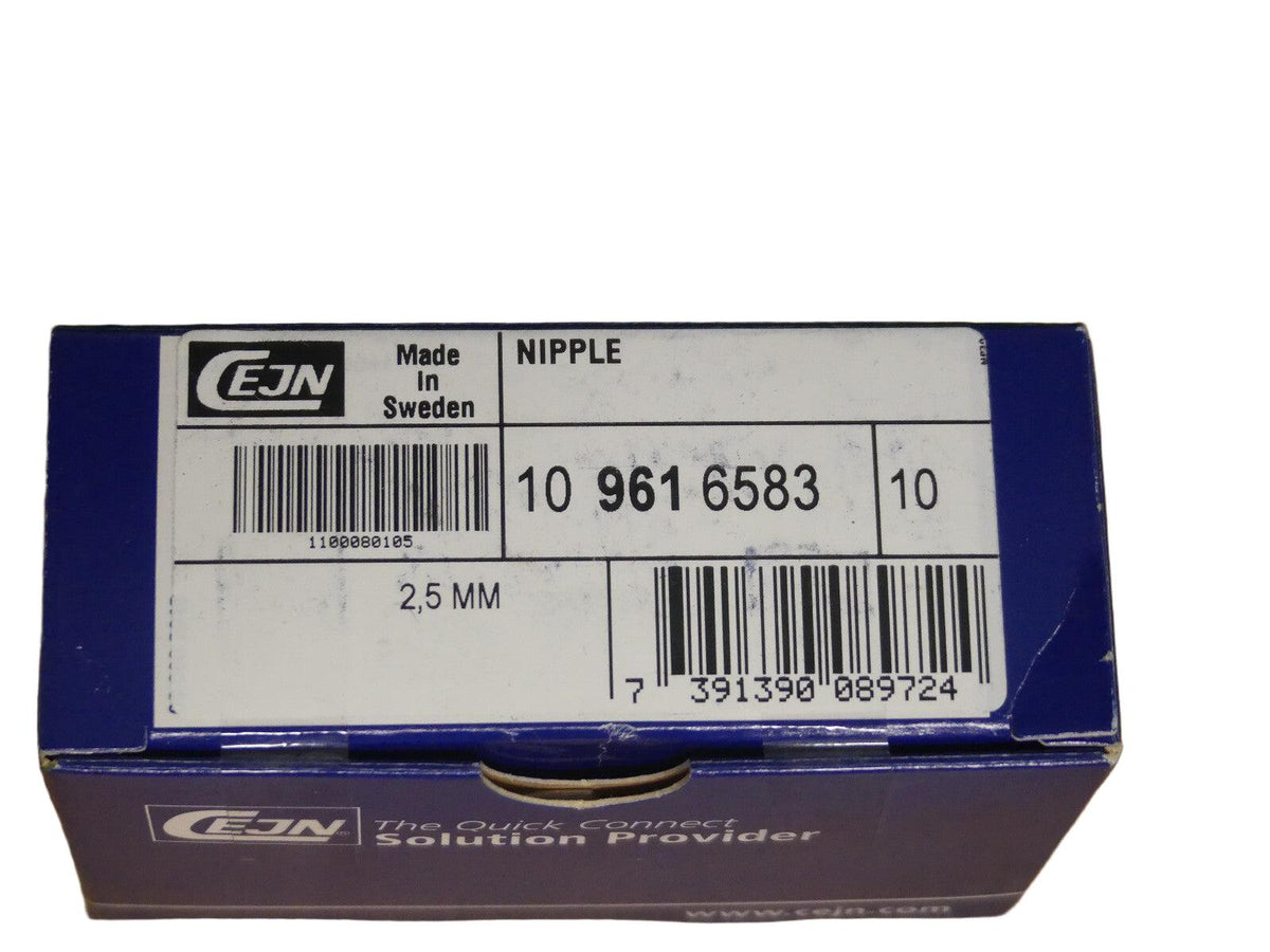 CEJN 10 961 6583  NIPPLE Kupplung  10x Stück