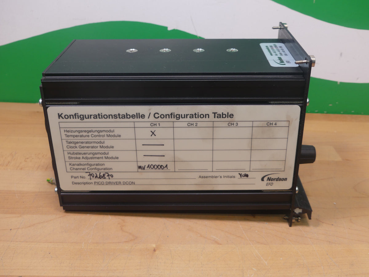 NORDSON EFD PICO DRIVER SCON Controller