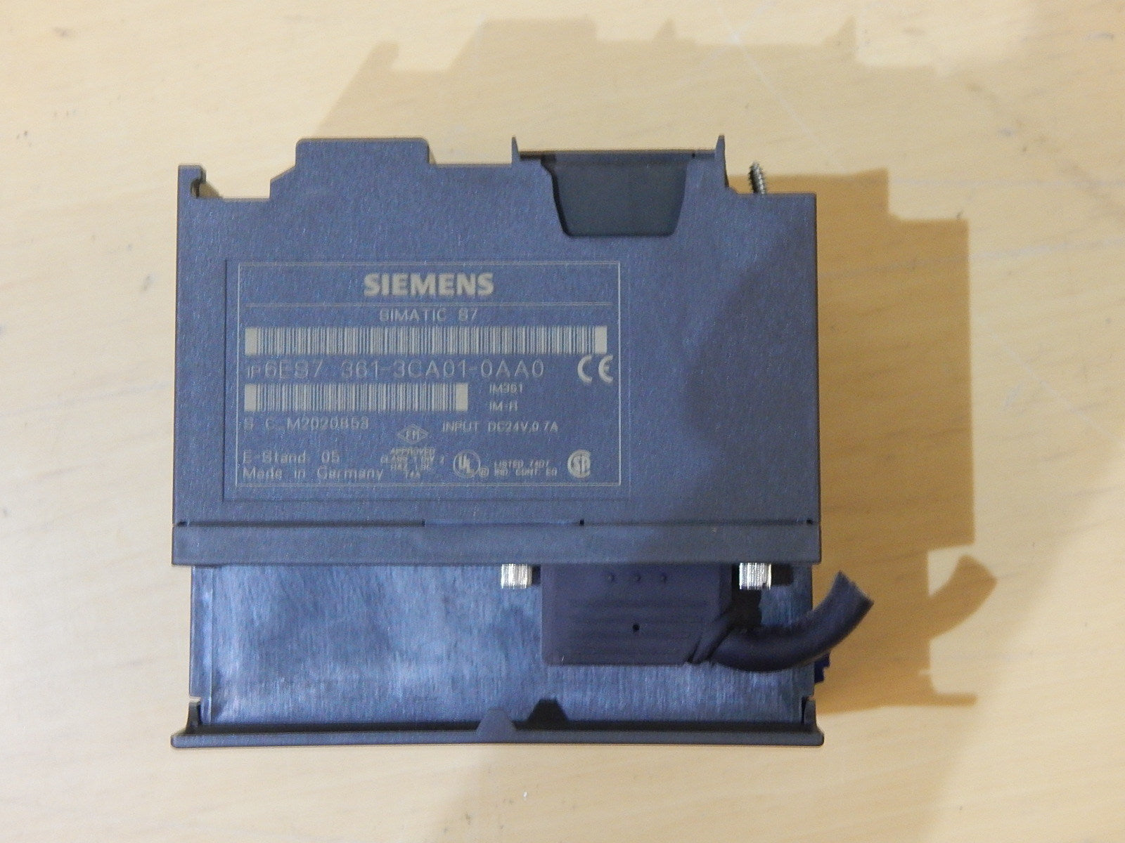 Siemens 6ES7361-3CA01-0AA0 //  6ES7 361-3CA01-0AA0  Used