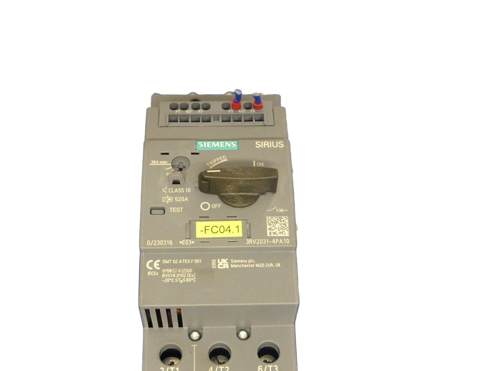 SIEMENS 3RV2031-4PA10