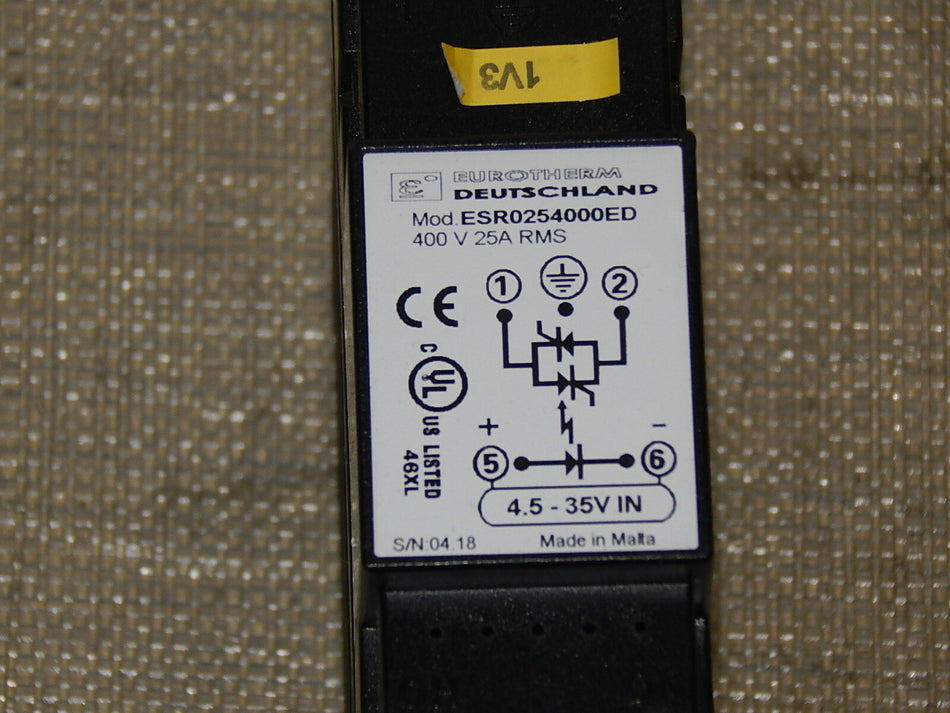 Eurotherm ESR0254000ED used