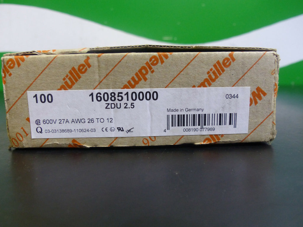 94x Weidmüller ZDU 2.5 (neuwertig) s. Bilder