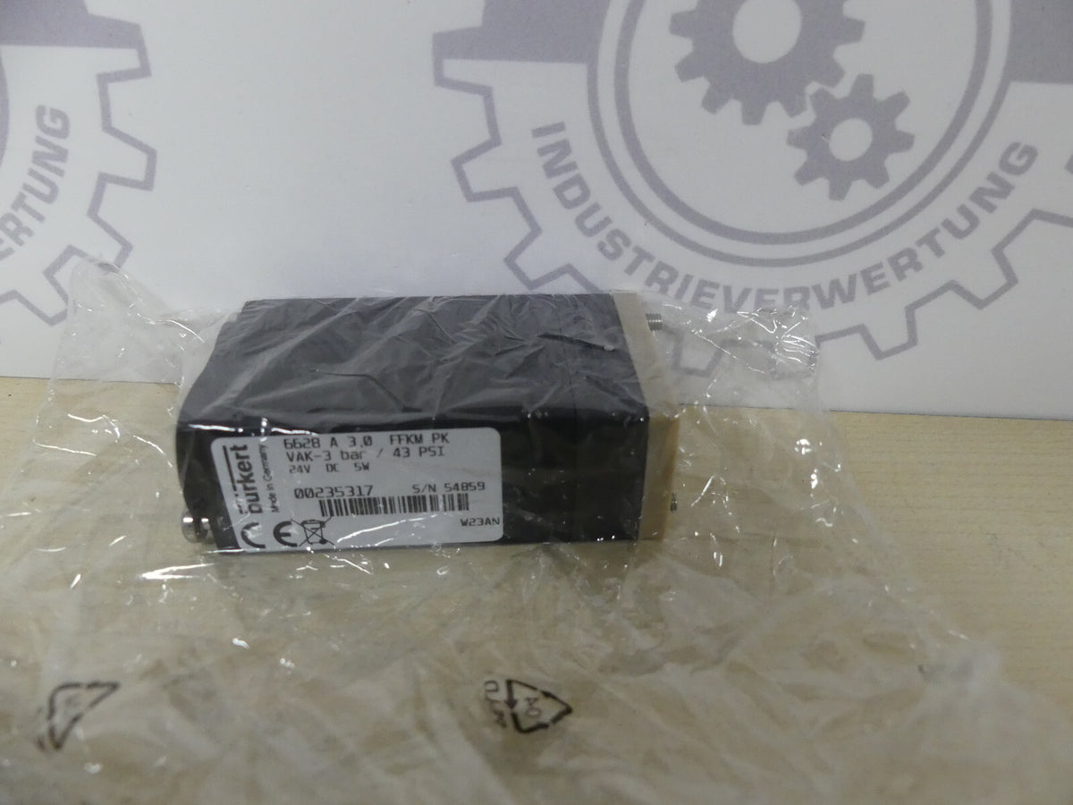 BÜRKERT 6628 A 3,0 FFKM PK