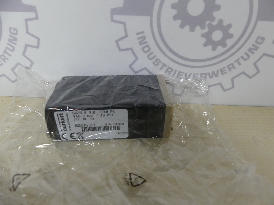 BÜRKERT 6628 A 3,0 FFKM PK