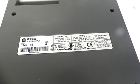 Allen Bradley SLC 500 1746-P4 + 9x 1746-BAS + 1x 1746-OBP16