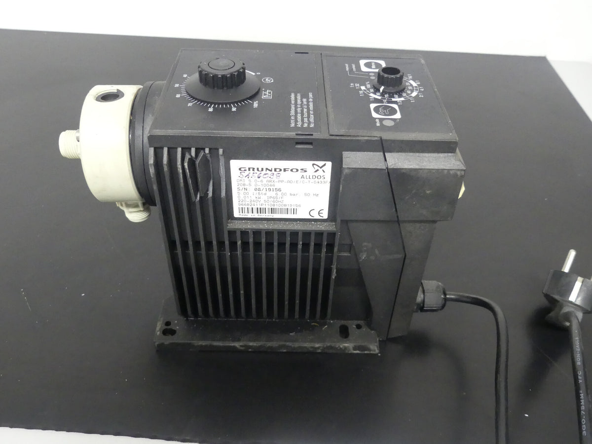 Grundfos DMI 5.0-6 ARX-PP-AD/E/C-T-G433FX Membran-Dosierpumpe