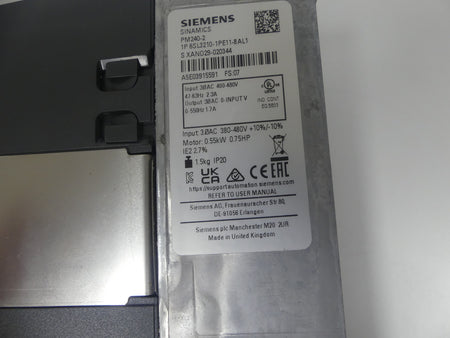 Siemens 6SL3210-1PE11-8AL1