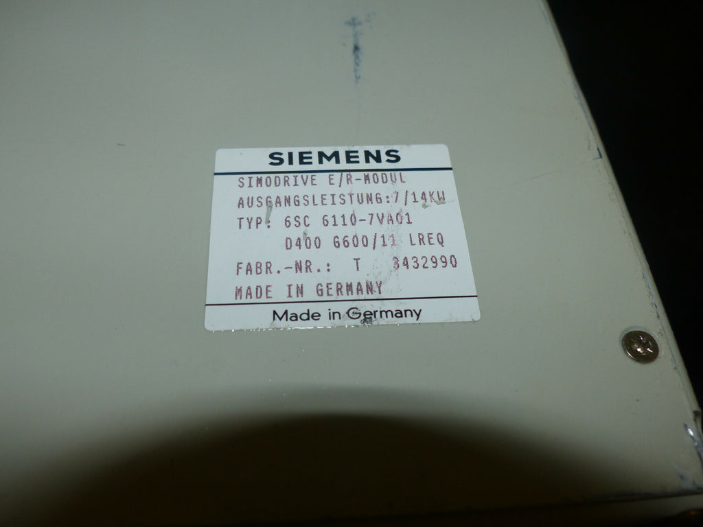 Siemens 6SC 6110-7VA01