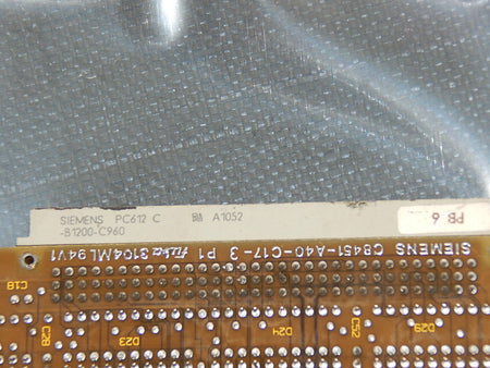Siemens  PC612 C -B1200-C960  Used