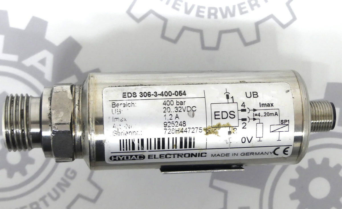 HYDAC ELECTRONIC EDS 306-3-400-054