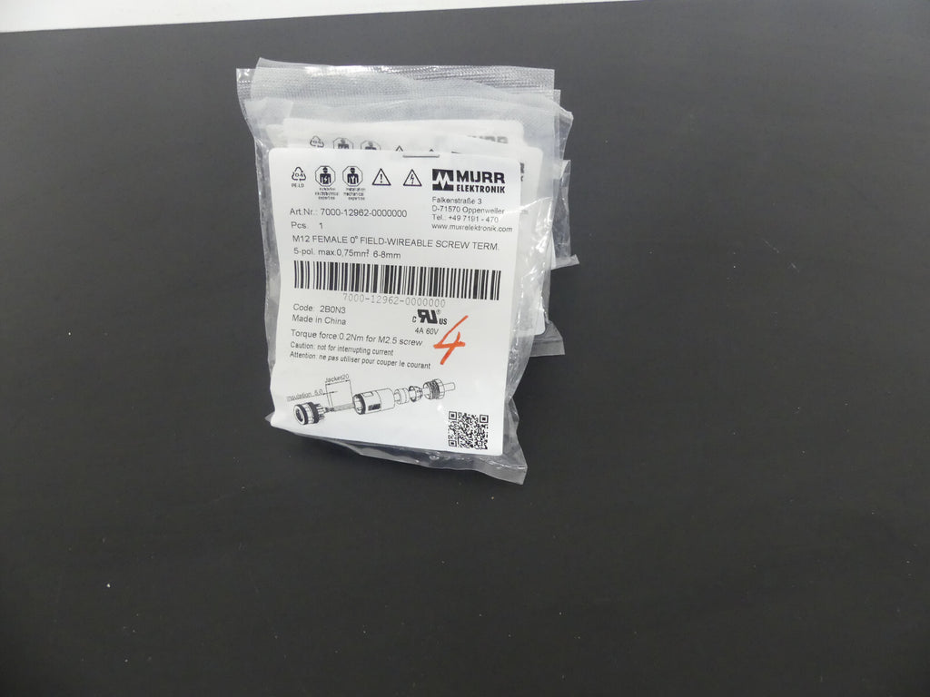 4x Murr Elektronik 7000-12962-0000000