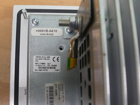 Rexroth IndraControl VEP 30 VEP30.3CCN-256NA-MAD-128-NN-FW Terminals Used
