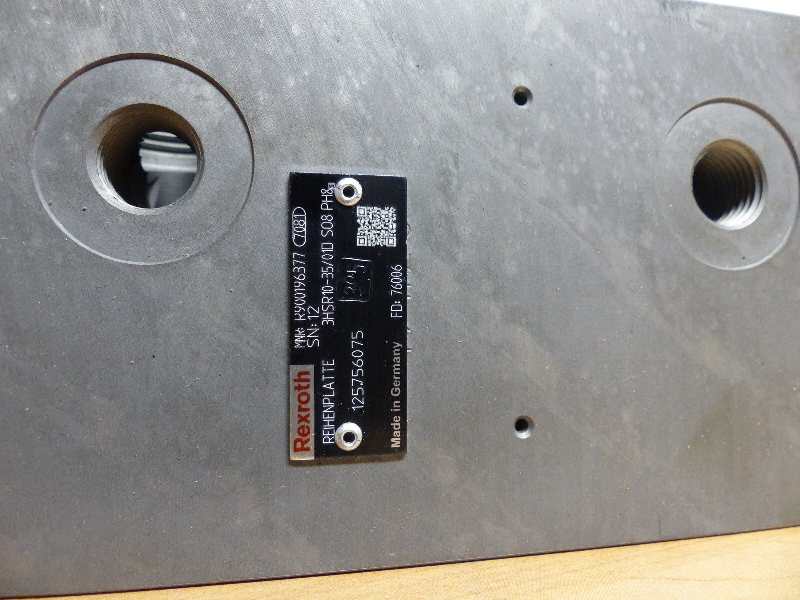 Rexroth 3HSR 10-35/01D S0 PH  / R900196377 Hydrauliksteuerblock