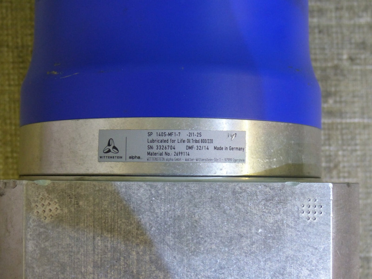 Wittenstein SP 140S-MF1-7 // SP 140S-MF1-7  -211-2S i=7