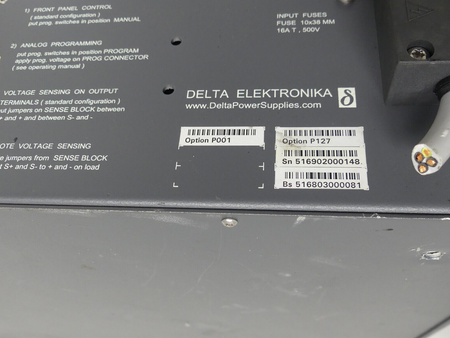 DELTA ELEKTRONIKA POWER SUPPLY SM15-200D