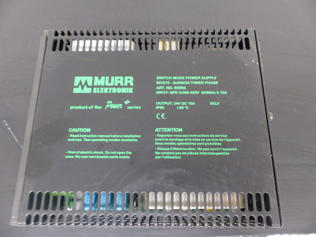 MURR ELEKTRONIK MCS10-3X400/24 THREE PHASE LEICHT BESCHÄDIGT