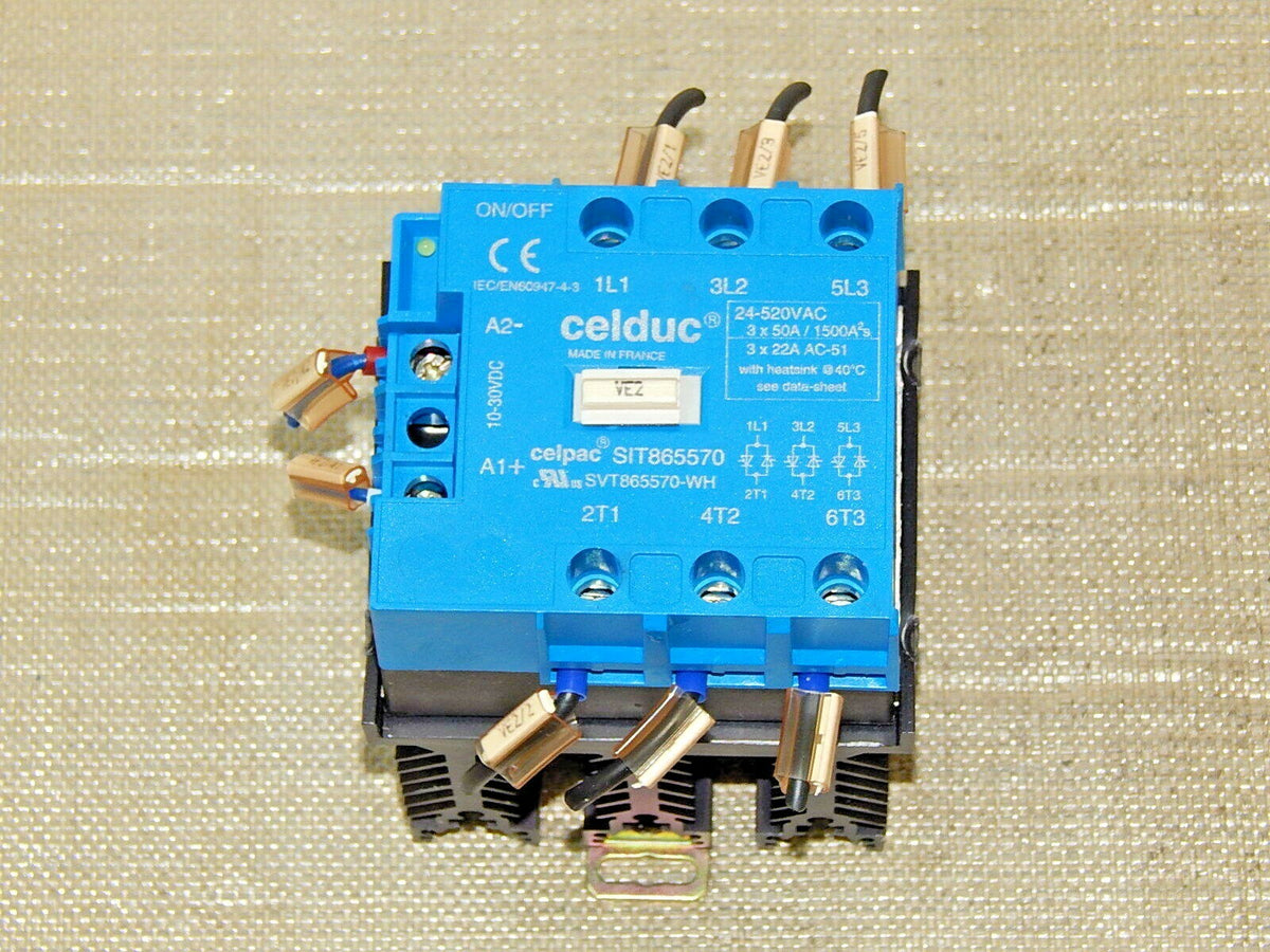 Celduc SIT865570 Halbleiterrelais SVT865570-WH  used