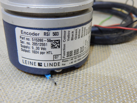 Leine & Linde Encoder Pulsgeber RSI 503  /Part No:515398-50