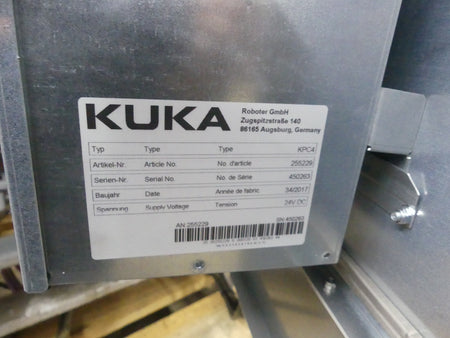 KUKA Industrieroboter KRC4  KR210 R2700 extra  KR210R2700 extr B.j: 09/2017 s.B