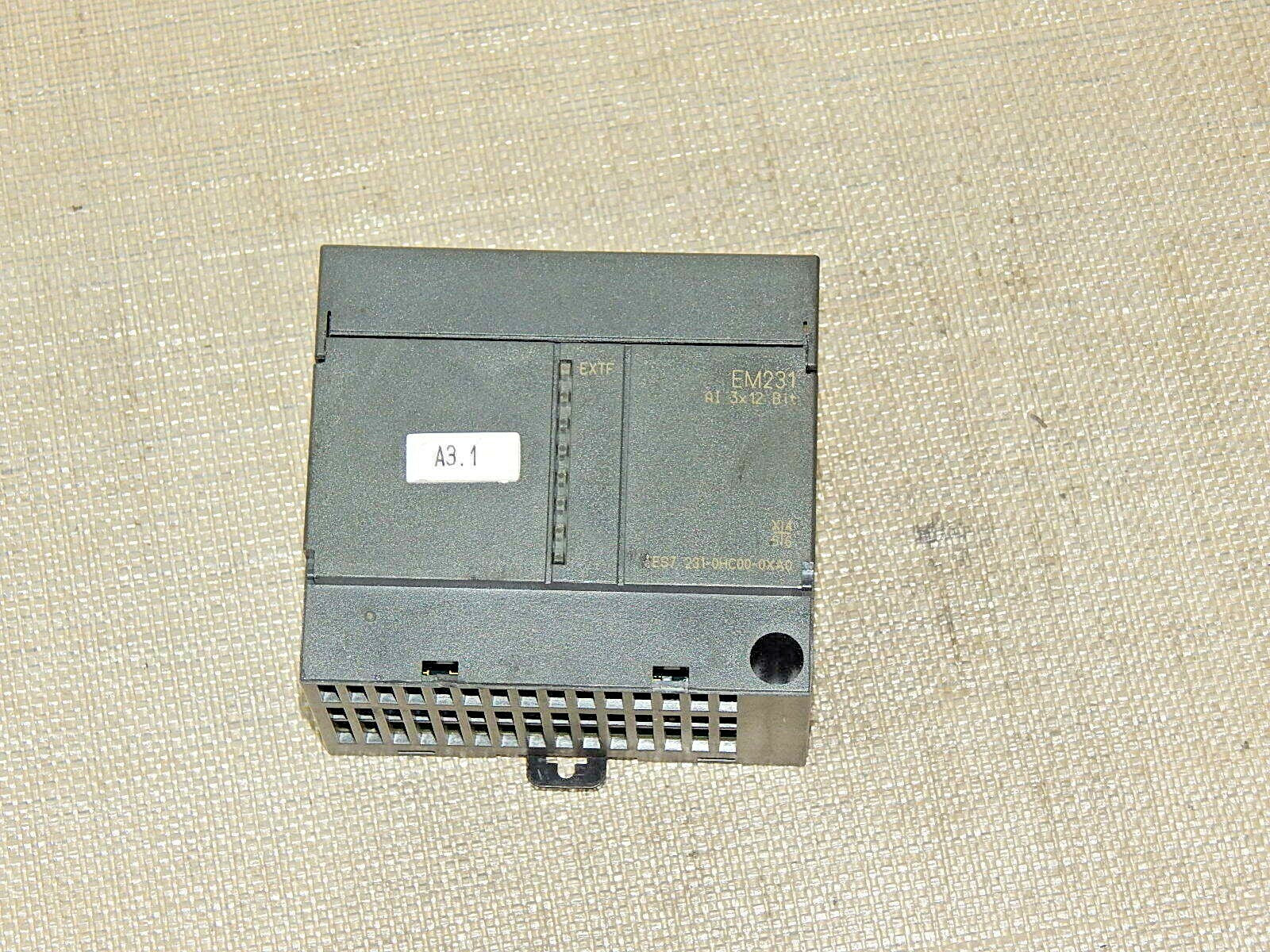  Siemens Simatic S7 Analog IN  6ES7 231-0HC00-0XA0//6ES7231-0HC00-0XA0 Used