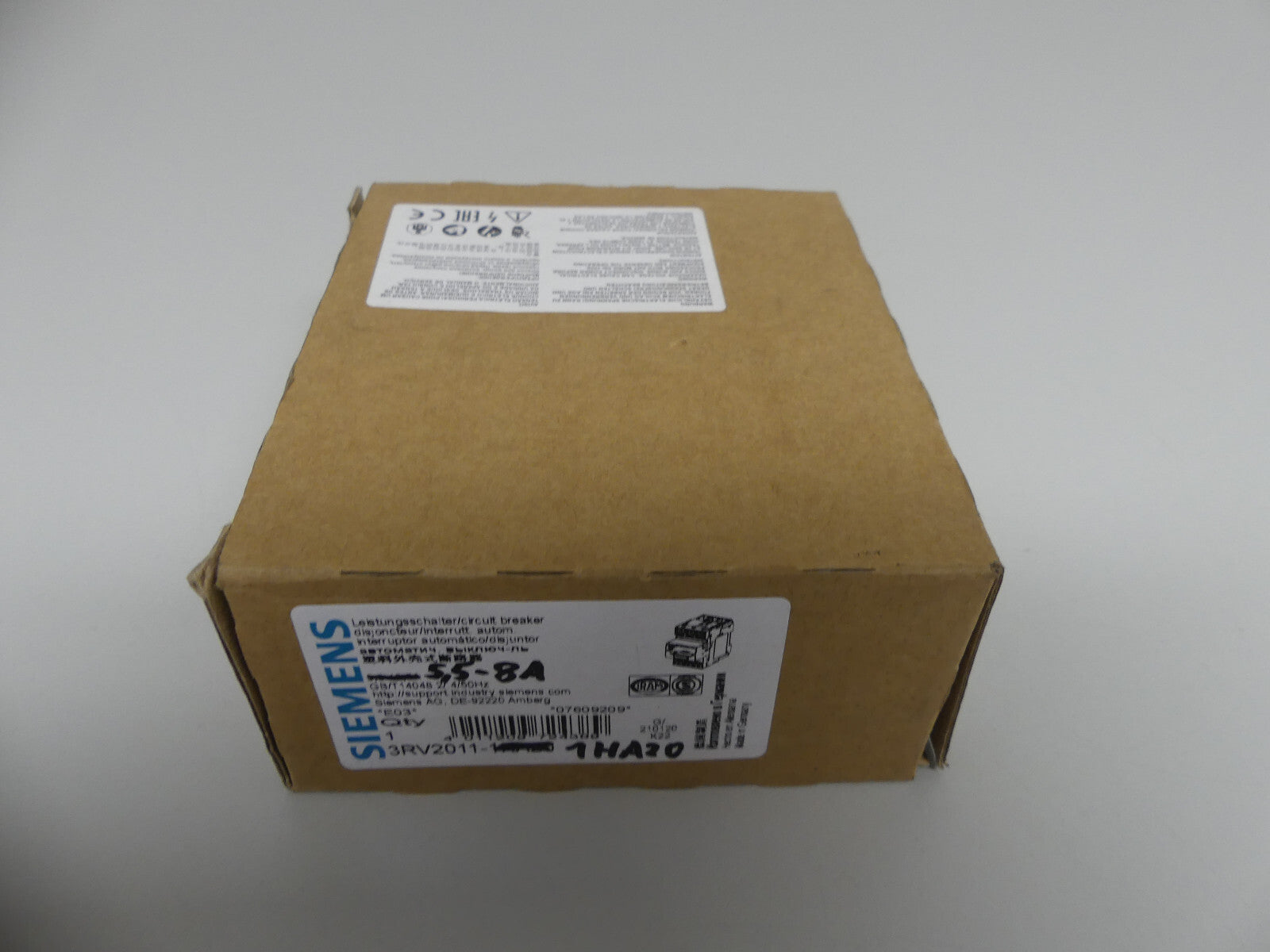 Siemens Sirus Leistungsschalter 3RV2011-1HA20