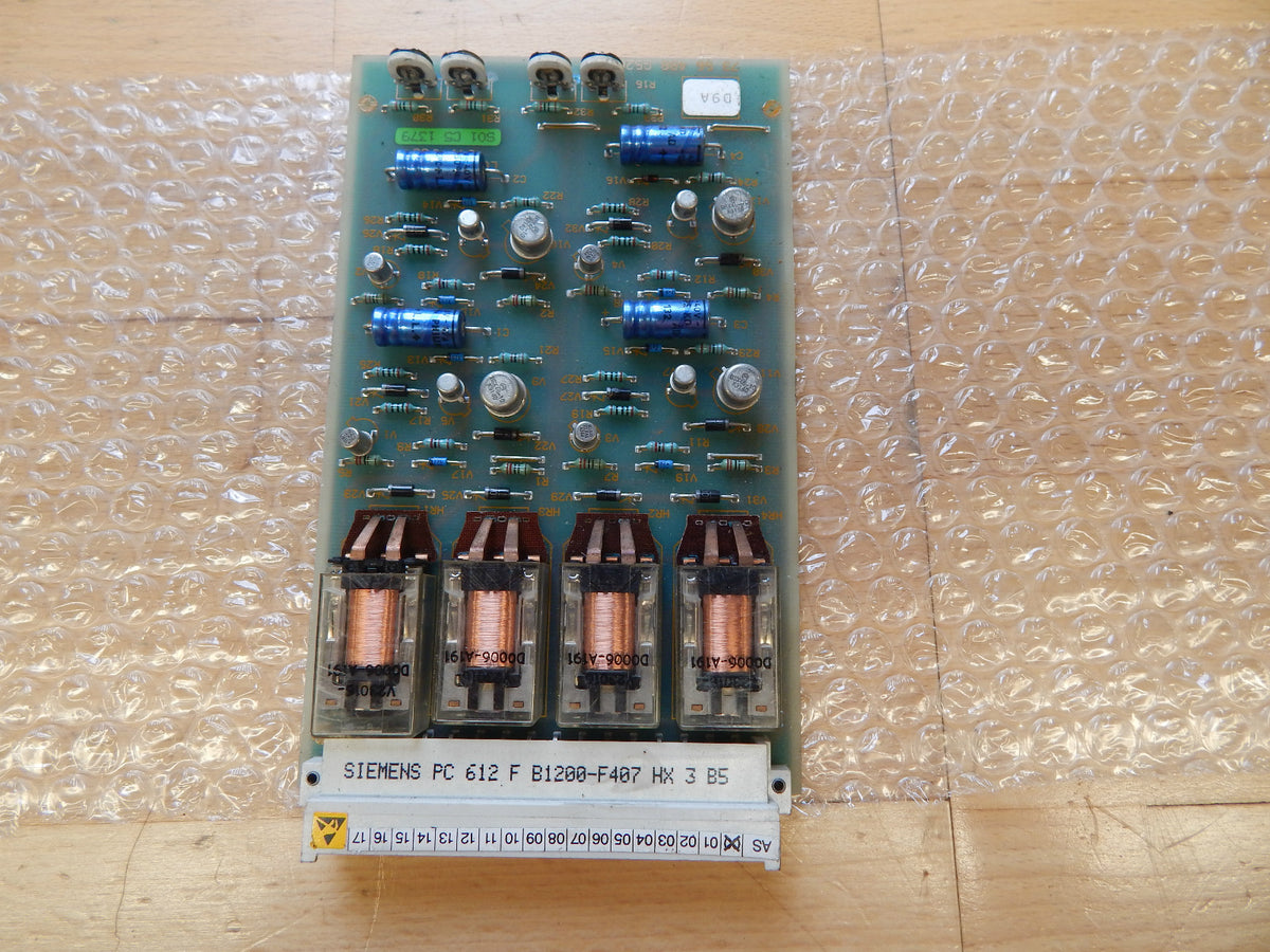 Siemens Karte PC 612 F B1200-F407 HX 3 E5