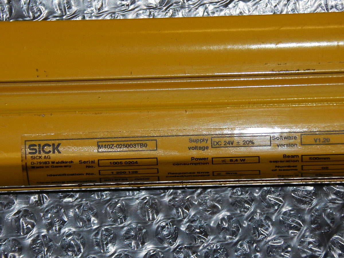 Sick Lichtschranke M40Z-025003TB0 Mehrstrahl-Lichtschranken 1200128 Used