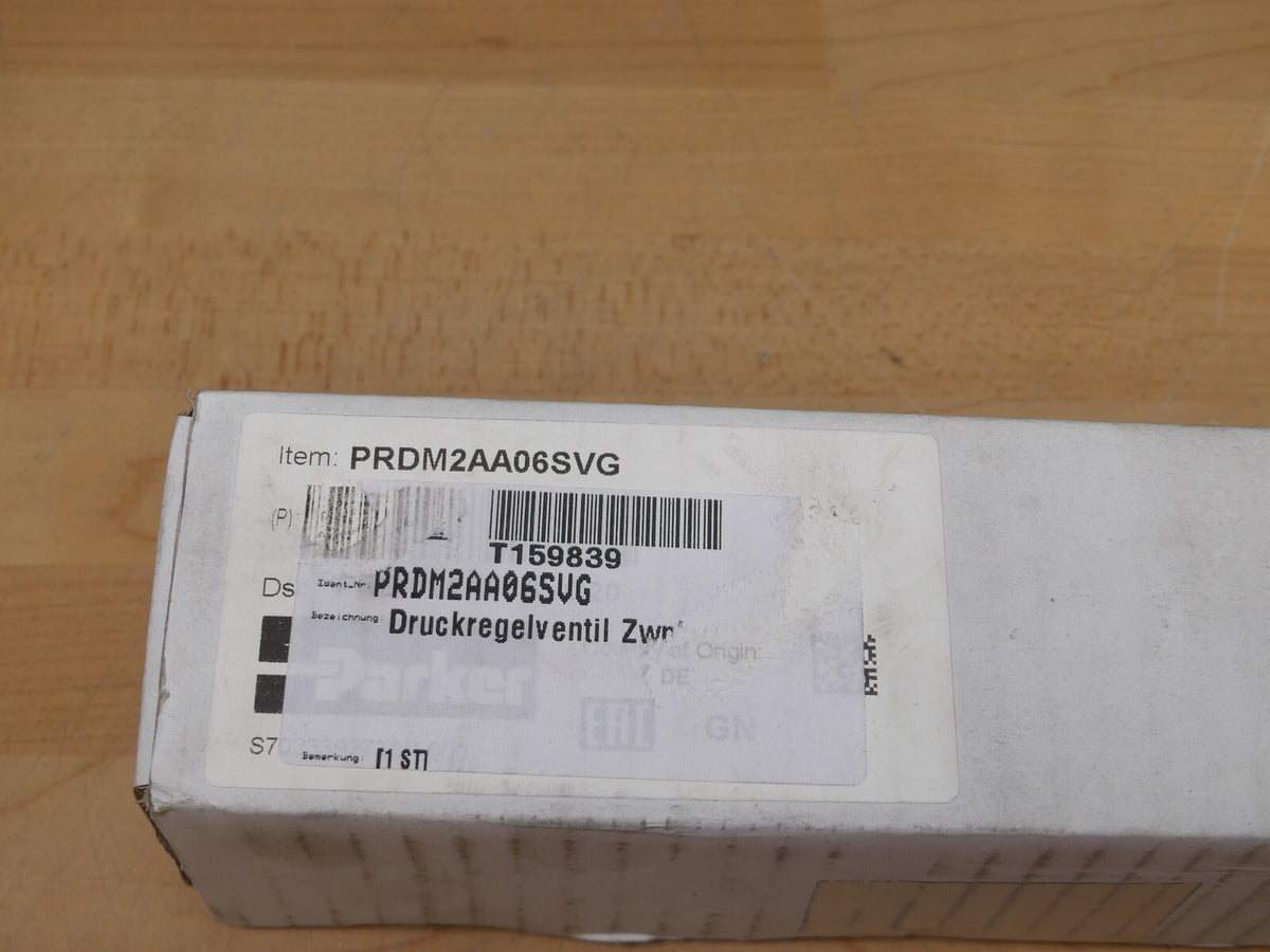 Parker PRDM2AA06SVG20 Druckreduzierungsventil