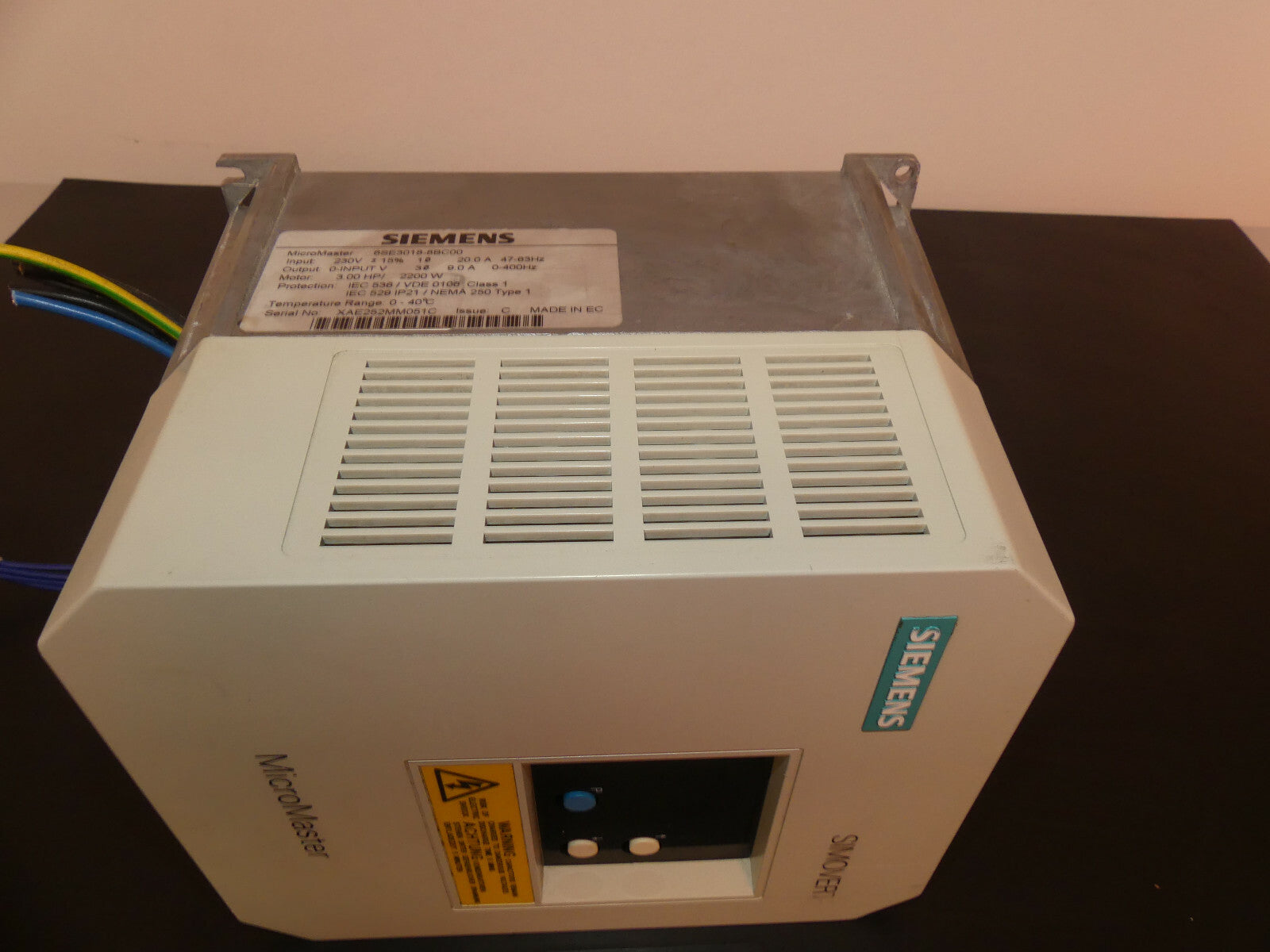 Siemens Micromaster 6SE3018-8BC00