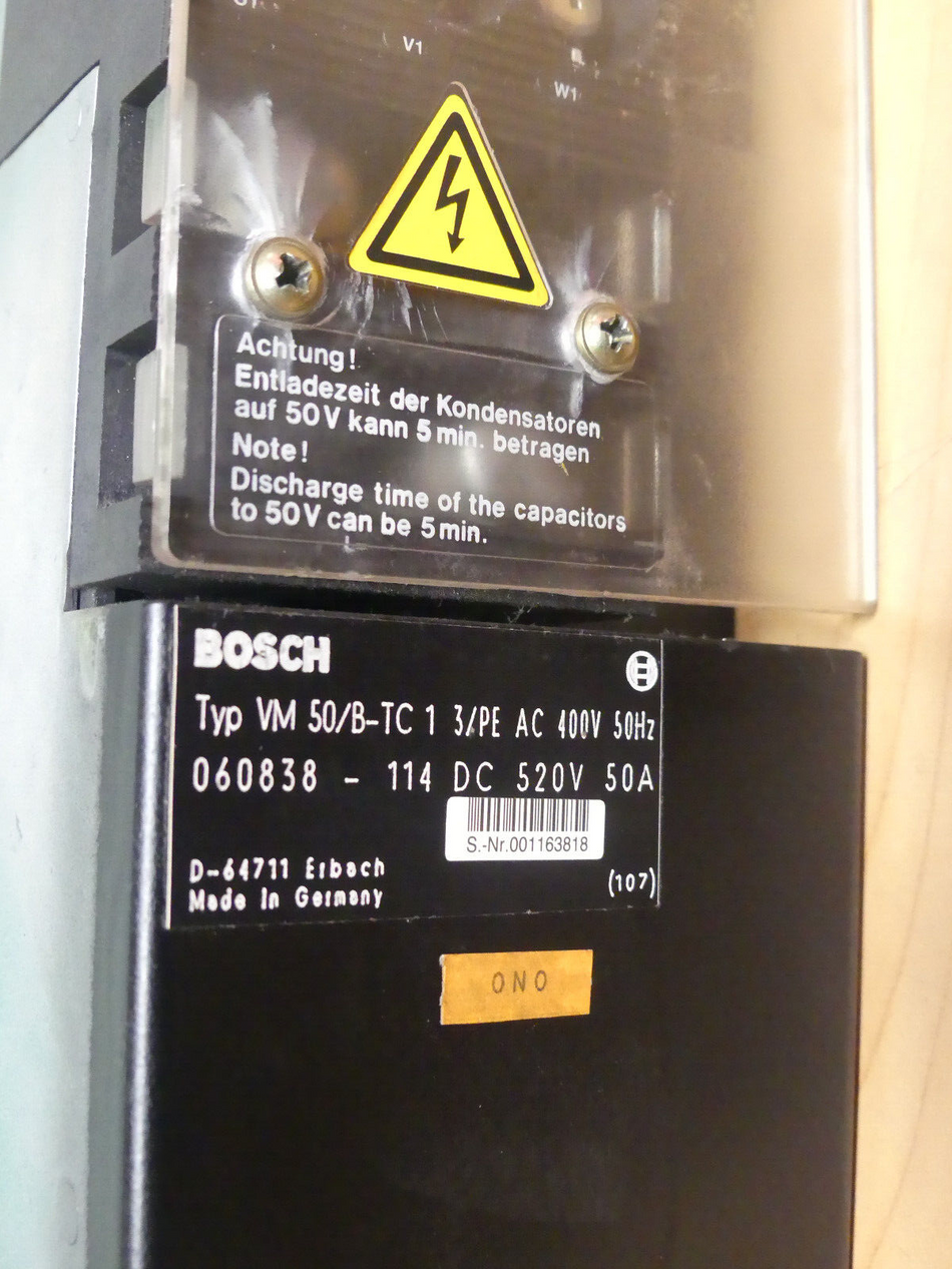 Bosch VM 50/B-TC 1 3/PE AC 400V 50Hz / 060838