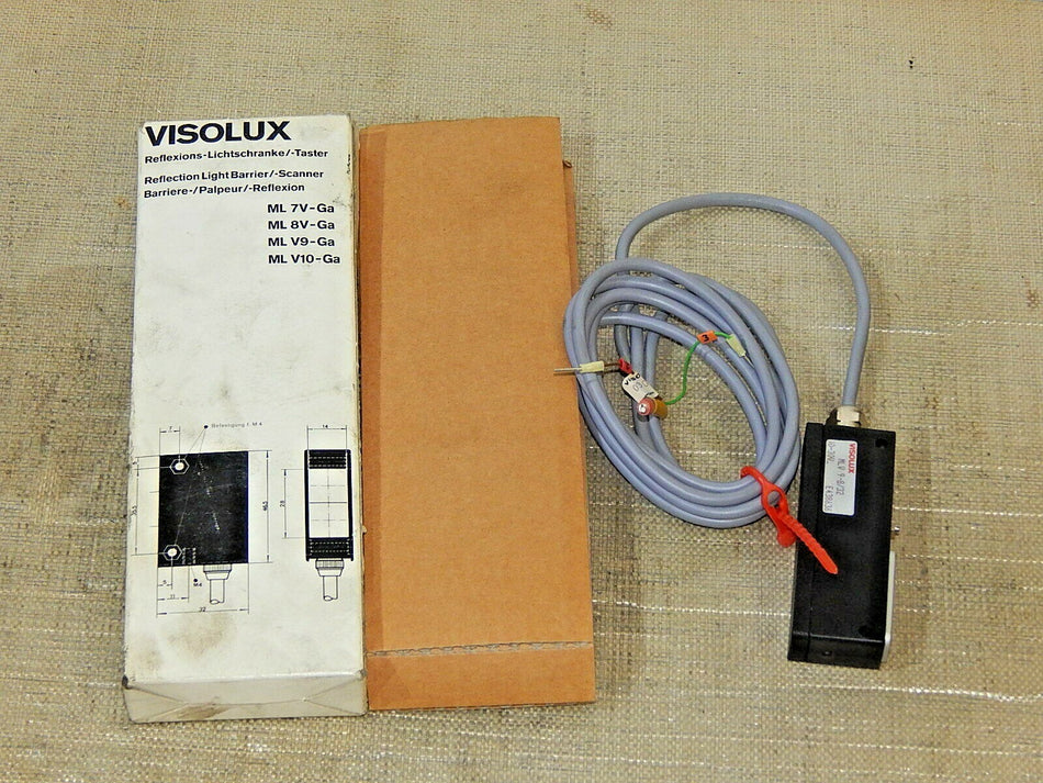  Visolux Miniaturlichtschranke MLV9-8/32 10-30V-  E438636 s.Bilder