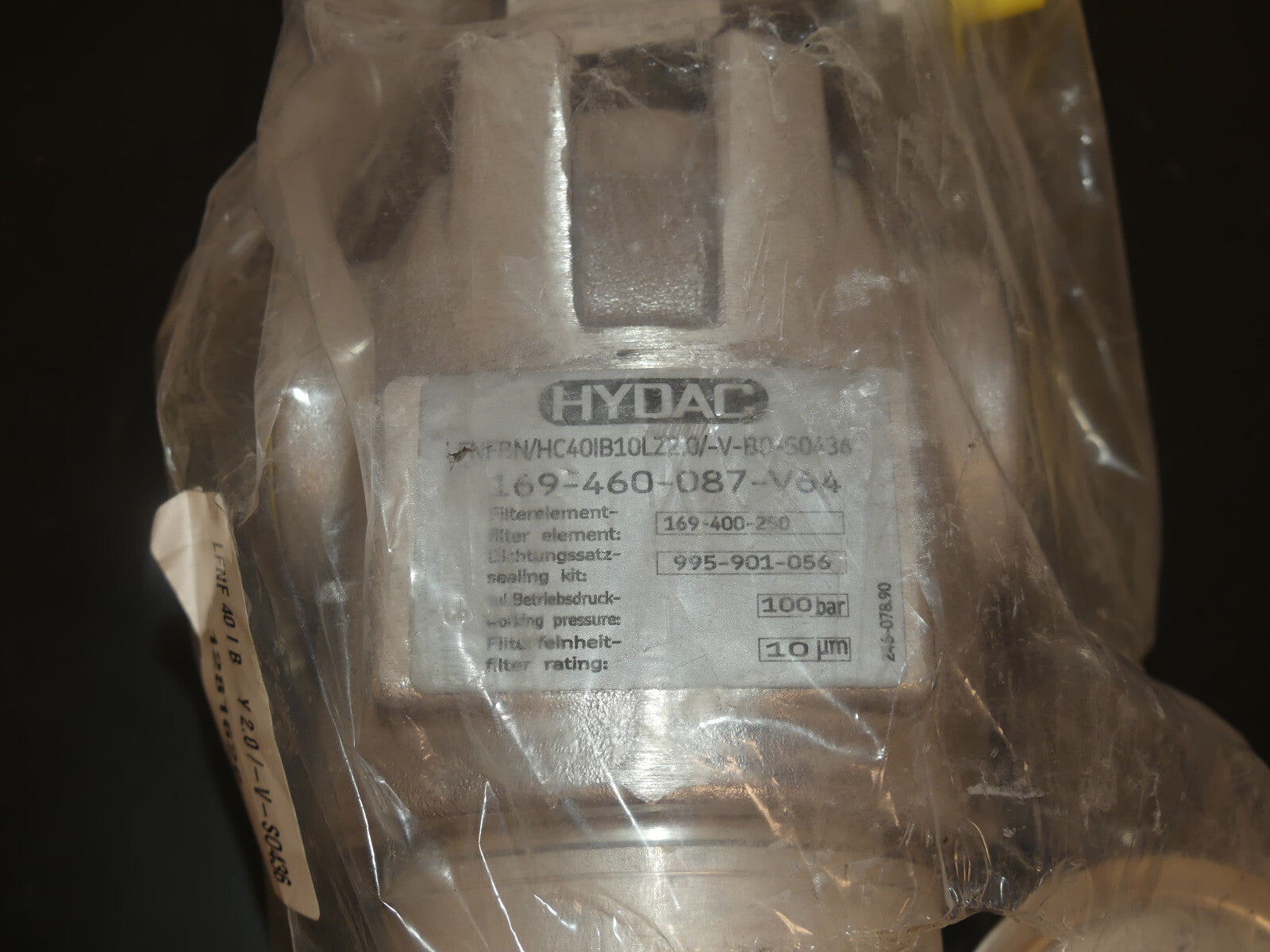 HYDAC LFNFBN/HC40IB10LZ2.0/-V-B0-S0436 MIT VD5LZ.1/-V-B0 s.Bilder