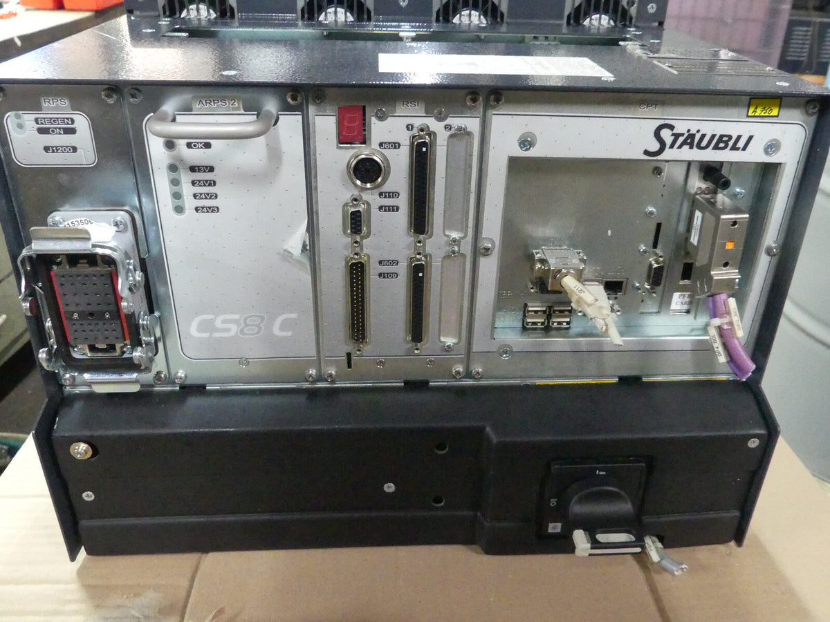STÄUBLI Robot Controller CS8C bmn RS80  s.Bilder