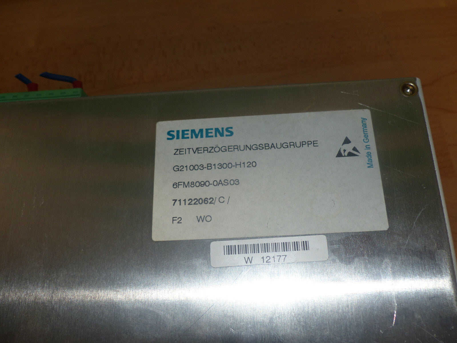Siemens G21003-B1300-H120 6FM8090-0AS03 used s.Bilder