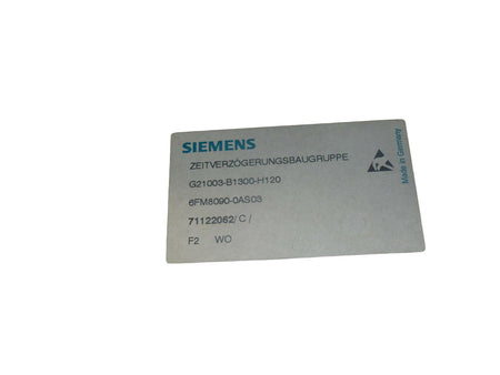 Siemens G21003-B1300-H120 6FM8090-0AS03 used s.Bilder