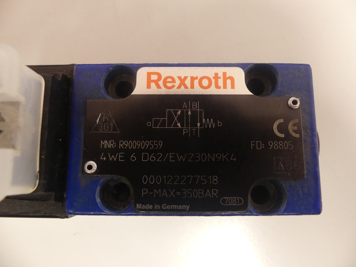 Rexroth Wegeschieberventil Wegeventil 4WE6D6X/EW230N9K4 R900909559 /