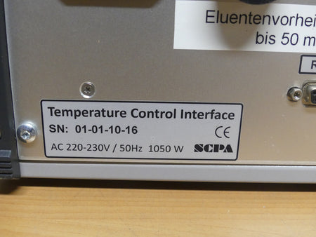 scpa temperature control interface cv-pd-3498 1000-d-1350-lc01 s.Bilder