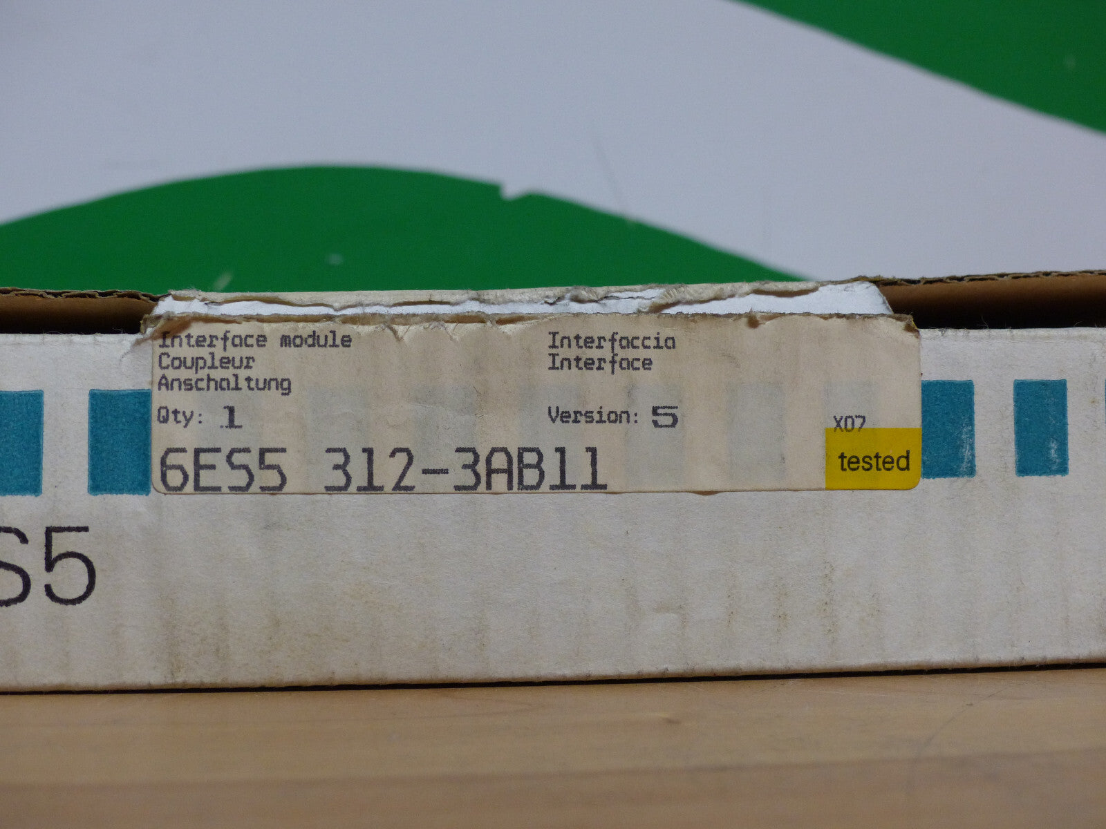 Siemens Simatic S5 6ES5312-3AB11   6ES5 312-3AB11