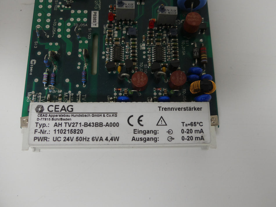 APPAEATEBAU HUNDSBACH AH TV271-B43BB-A000  AHTV271-B43BB-A000