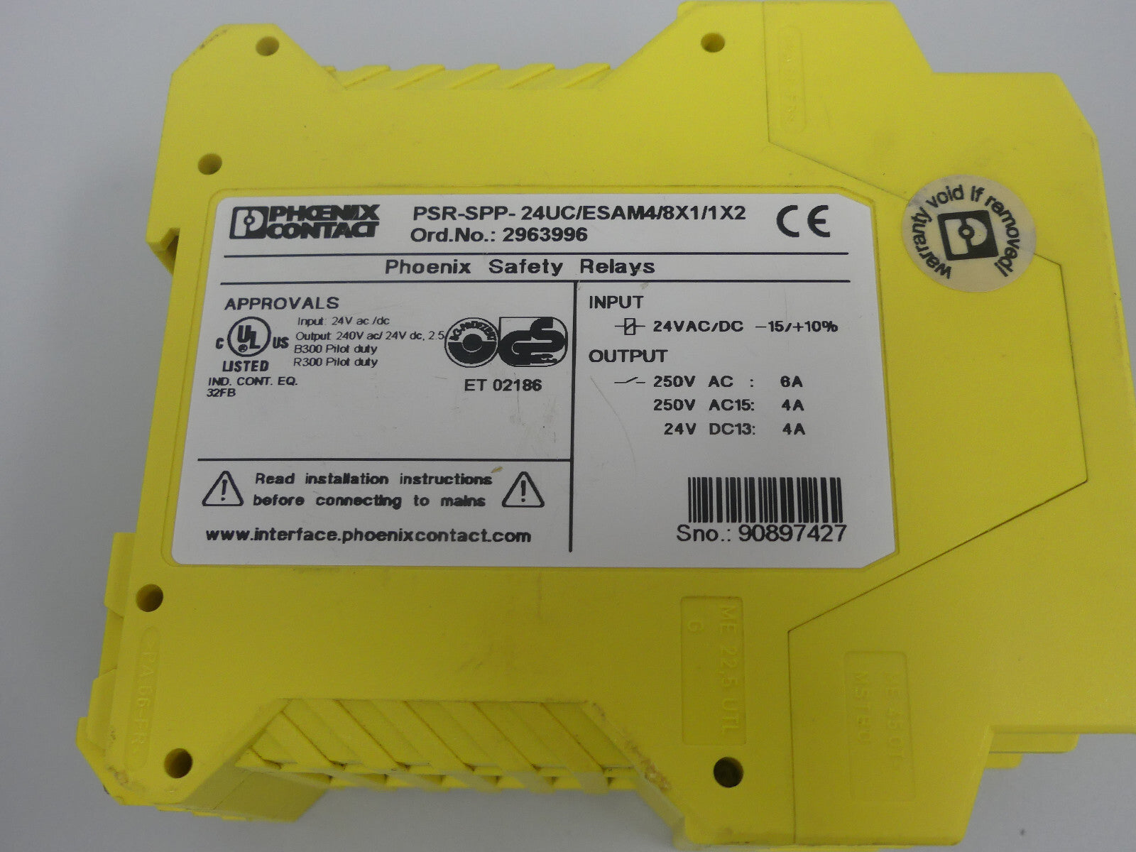 Phoenix Contact PSR-SPP-24UC/ESAM4/8X1/1X2