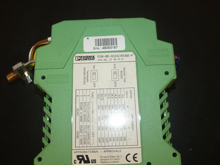 Phoenix Contact, Schnittstellenumsetzer, psm-me-rs232/rs485-p used s.Bilder