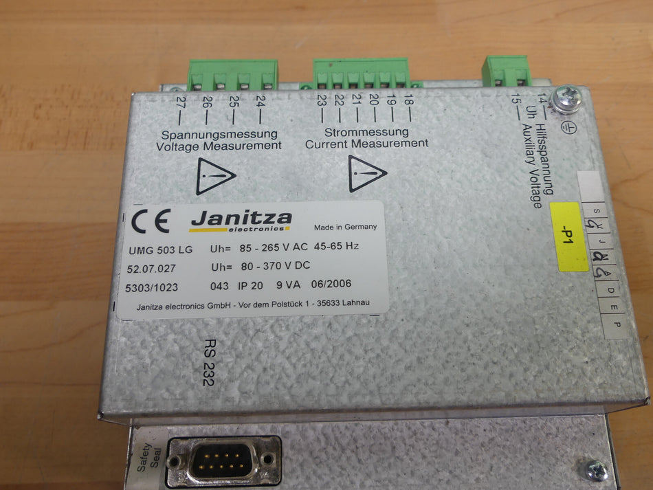Janitza UMG 503 LG Universal Measuring Device